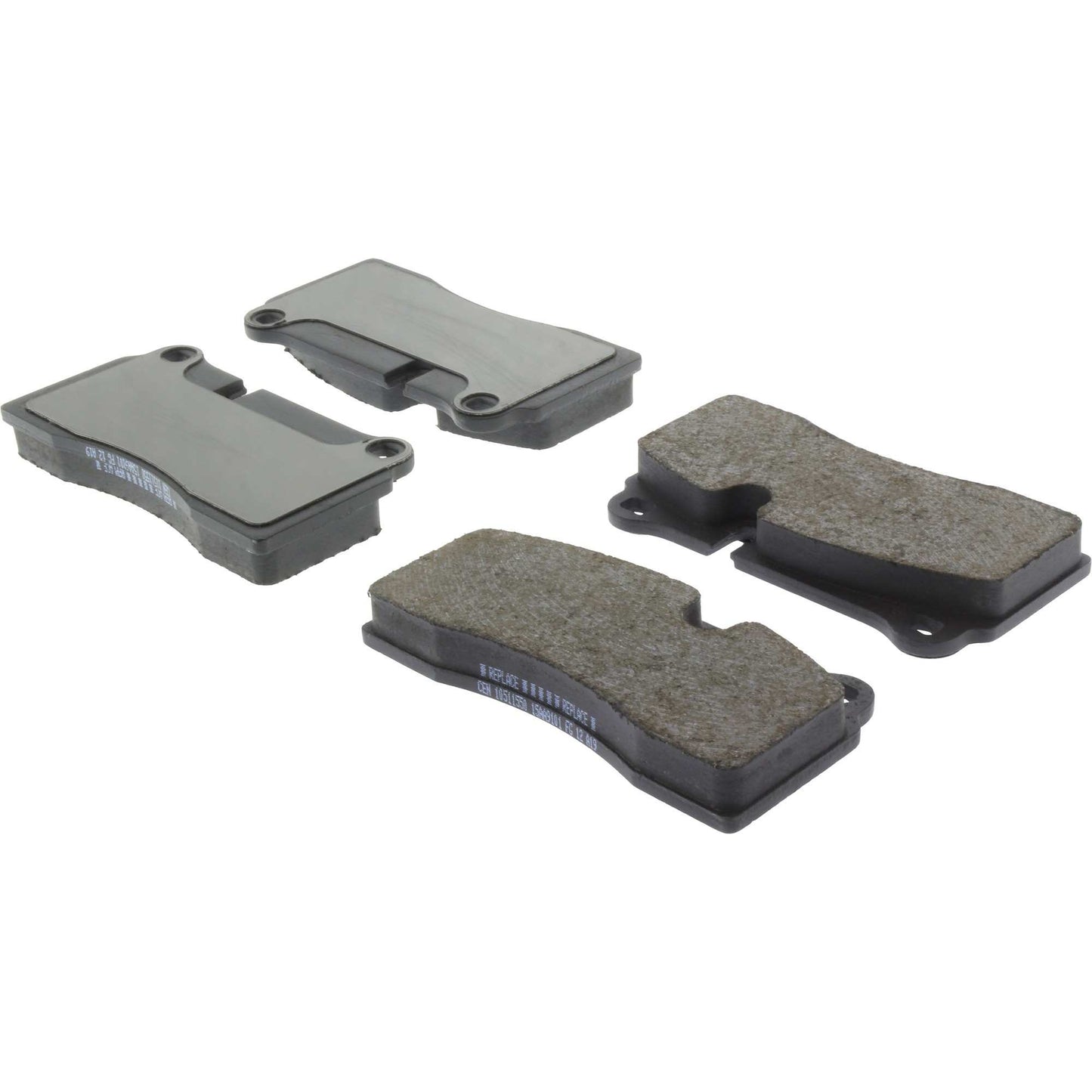 Centric Parts Disc Brake Pad Set Posi Quiet Ceramic with Shims for Audi R8 2008-2012, R8 2014-2018, Lamborghini Diablo 1995-2001, Murcielago 2001-2005 105.11550