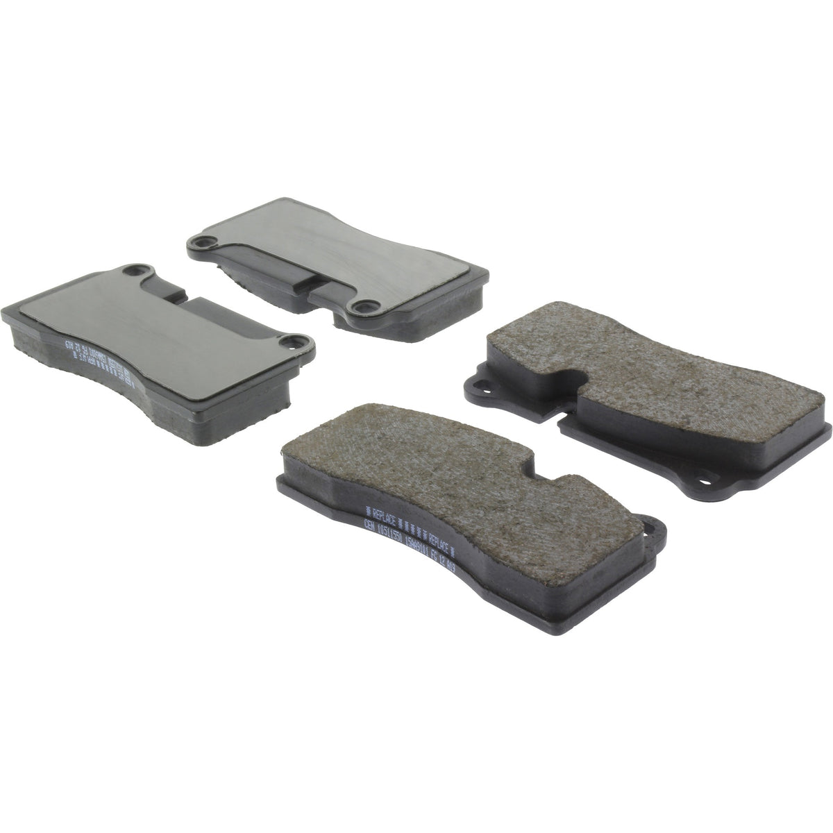 Centric Parts Disc Brake Pad Set Posi Quiet Ceramic with Shims for Audi R8 2008-2012, R8 2014-2018, Lamborghini Diablo 1995-2001, Murcielago 2001-2005 105.11550
