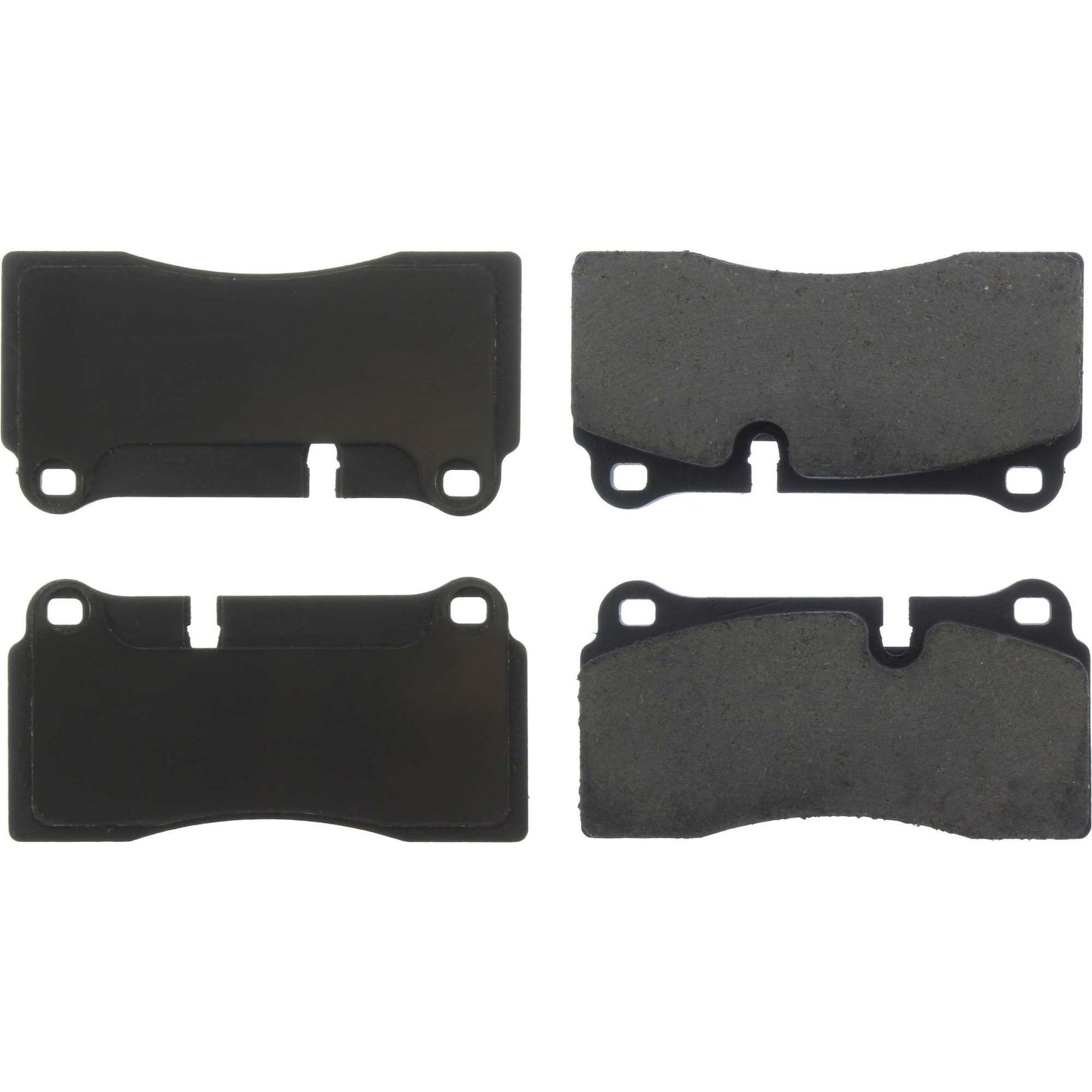 Centric Parts Disc Brake Pad Set Posi Quiet Ceramic with Shims for Audi R8 2008-2012, R8 2014-2018, Lamborghini Diablo 1995-2001, Murcielago 2001-2005 105.11550