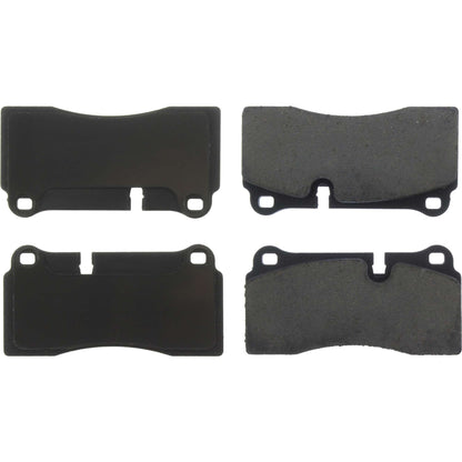 Centric Parts Disc Brake Pad Set Posi Quiet Ceramic with Shims for Audi R8 2008-2012, R8 2014-2018, Lamborghini Diablo 1995-2001, Murcielago 2001-2005 105.11550