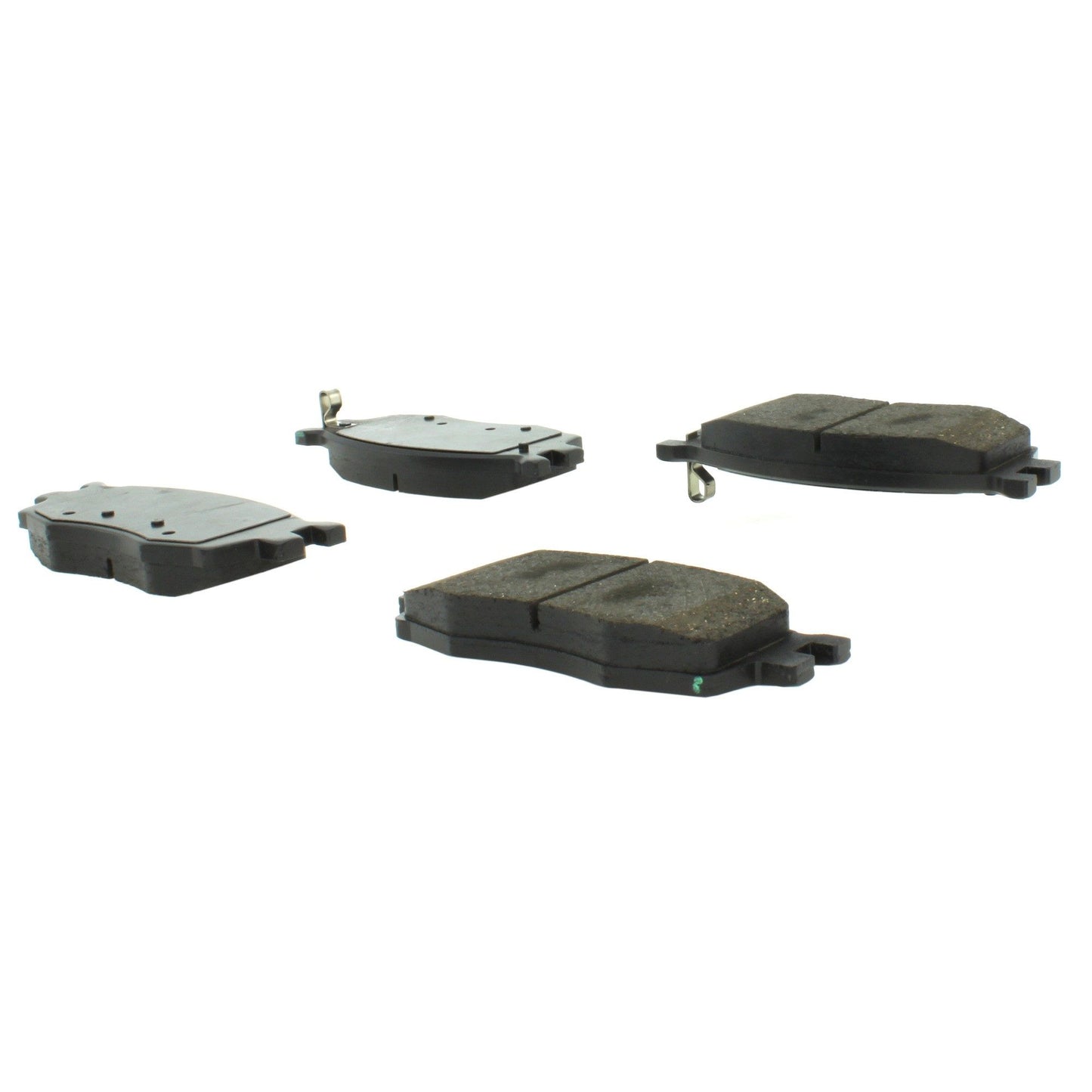 Centric Parts Disc Brake Pad Set Posi Quiet Ceramic with Shims for 2006-2012 Dodge Attitude, 2006-2011 Hyundai Accent, 2006-2011 Kia Rio 105.11560