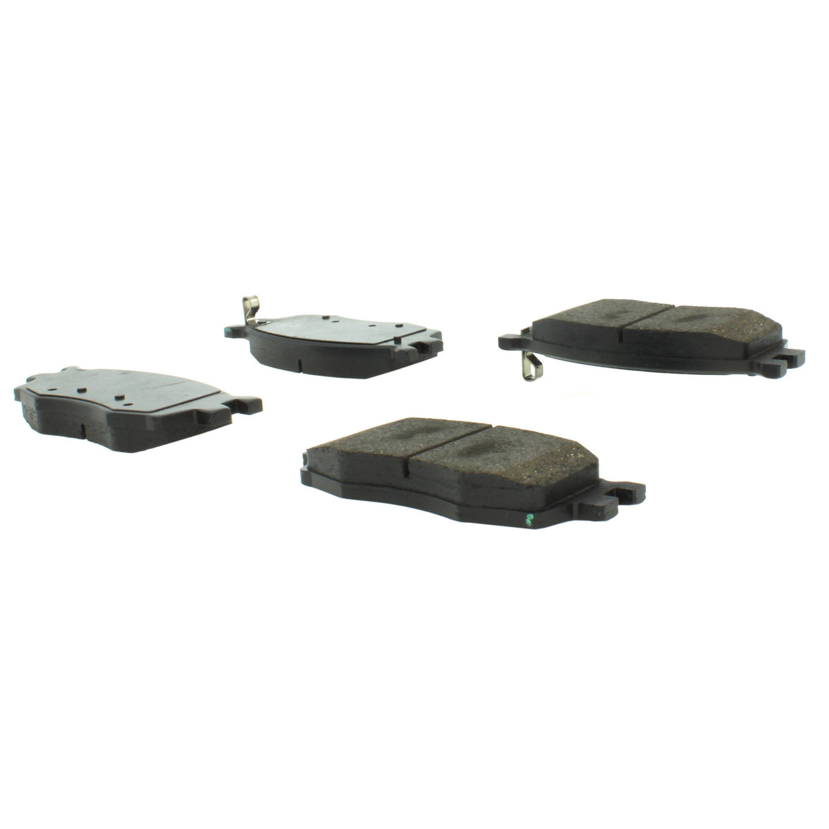 Centric Parts Disc Brake Pad Set Posi Quiet Ceramic with Shims for 2006-2012 Dodge Attitude, 2006-2011 Hyundai Accent, 2006-2011 Kia Rio 105.11560