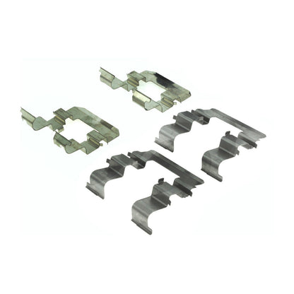 Centric Parts Disc Brake Pad Set Posi Quiet Ceramic with Shims for 2006-2012 Dodge Attitude, 2006-2011 Hyundai Accent, 2006-2011 Kia Rio 105.11560