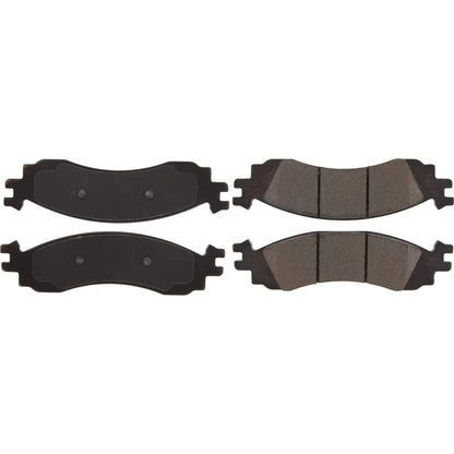 Centric Parts Disc Brake Pad Set Posi Quiet Ceramic with Shims for 2006-2010 Ford Explorer 105.11580