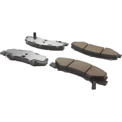 Centric Parts Disc Brake Pad Set Posi Quiet Ceramic with Shims for 2008-2011 Buick Allure LaCrosse Lucerne Cadillac DTS Chevy Impala Monte Carlo