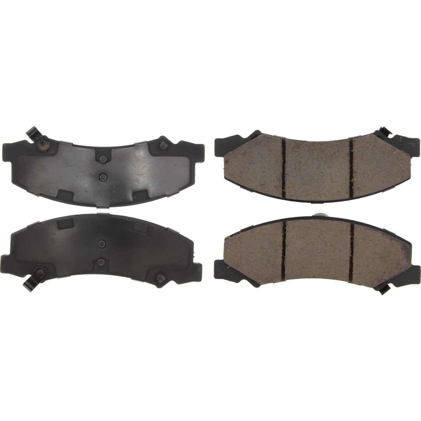 Centric Parts Disc Brake Pad Set Posi Quiet Ceramic with Shims for 2008-2011 Buick Allure LaCrosse Lucerne Cadillac DTS Chevy Impala Monte Carlo