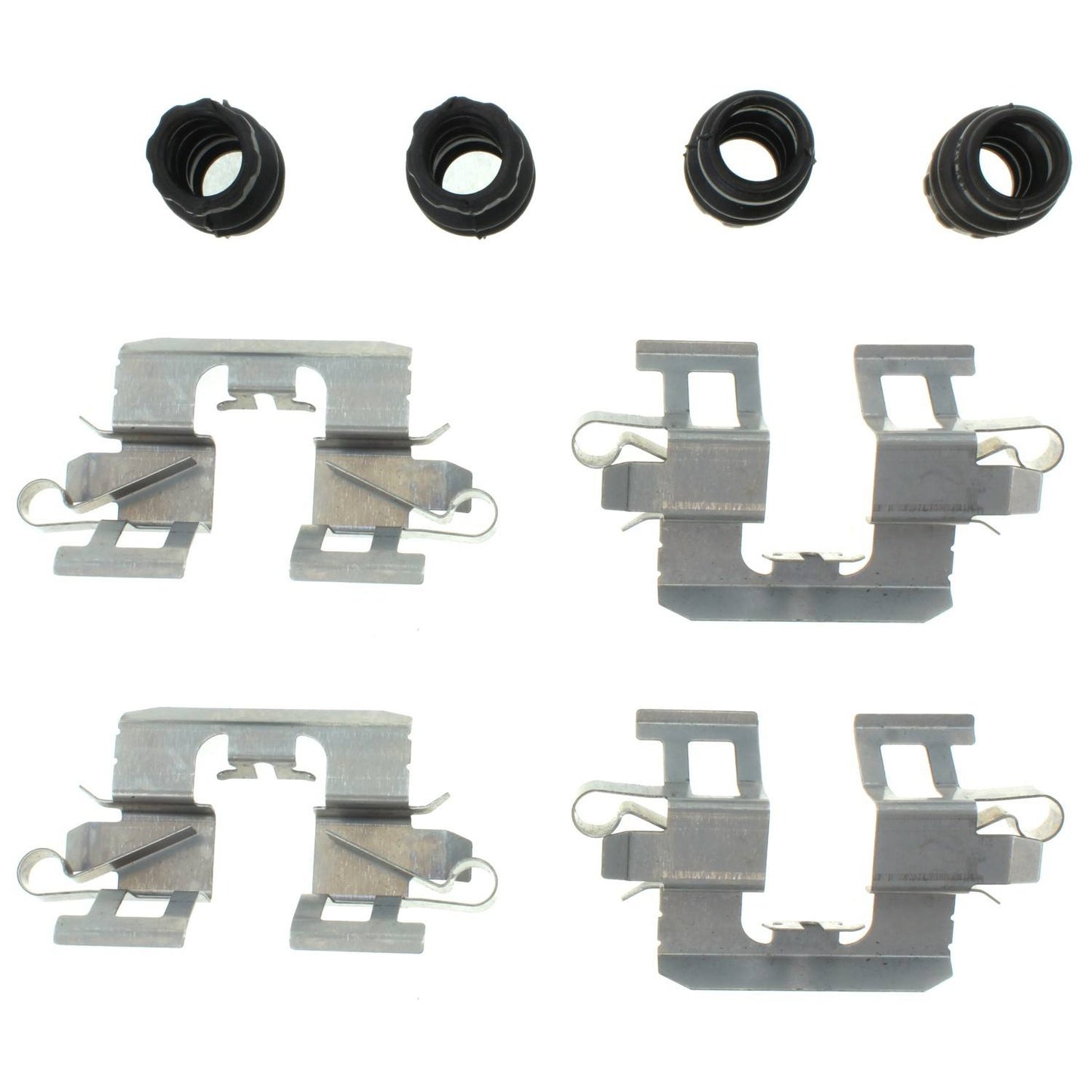 Centric Parts Disc Brake Pad Set Posi Quiet Ceramic with Shims and Hardware for 2006-2013 Ford Fusion Lincoln MKZ Zephyr Mazda 6 Mercury Milan 105.11610