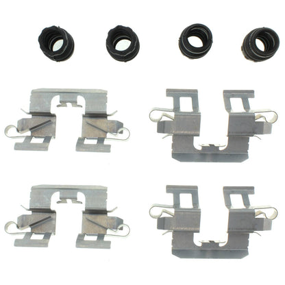 Centric Parts Disc Brake Pad Set Posi Quiet Ceramic with Shims and Hardware for 2006-2013 Ford Fusion Lincoln MKZ Zephyr Mazda 6 Mercury Milan 105.11610