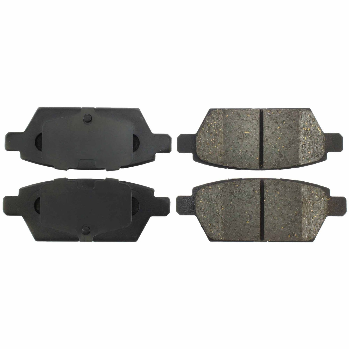 Centric Parts Disc Brake Pad Set Posi Quiet Ceramic with Shims and Hardware for 2006-2013 Ford Fusion Lincoln MKZ Zephyr Mazda 6 Mercury Milan 105.11610