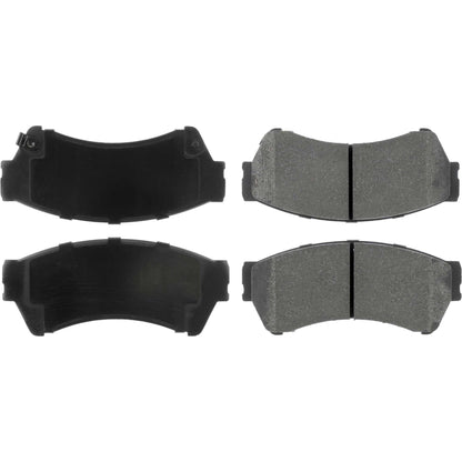 Centric Parts Disc Brake Pad Set Posi Quiet Ceramic with Shims and Hardware for 2006-2013 Ford Fusion Lincoln MKZ Zephyr Mazda 6 Mercury Milan 105.11640