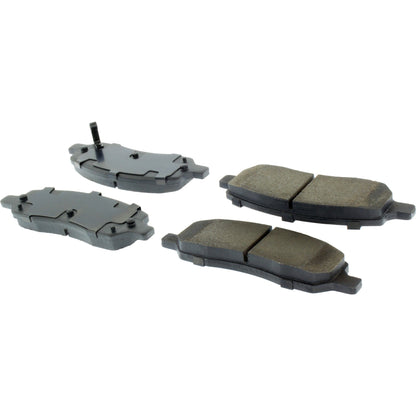 Centric Parts Disc Brake Pad Set Posi Quiet Ceramic with Shims for 2006-2011 Buick Lucerne Cadillac DTS 105.11720