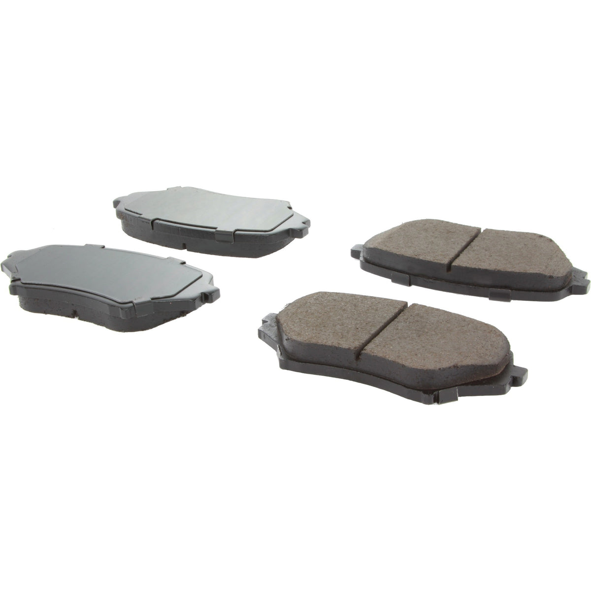 Centric Parts Disc Brake Pad Set Posi Quiet Ceramic with Shimmed for 2006-2015 Mazda MX-5 105.11790