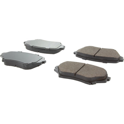Centric Parts Disc Brake Pad Set Posi Quiet Ceramic with Shimmed for 2006-2015 Mazda MX-5 105.11790