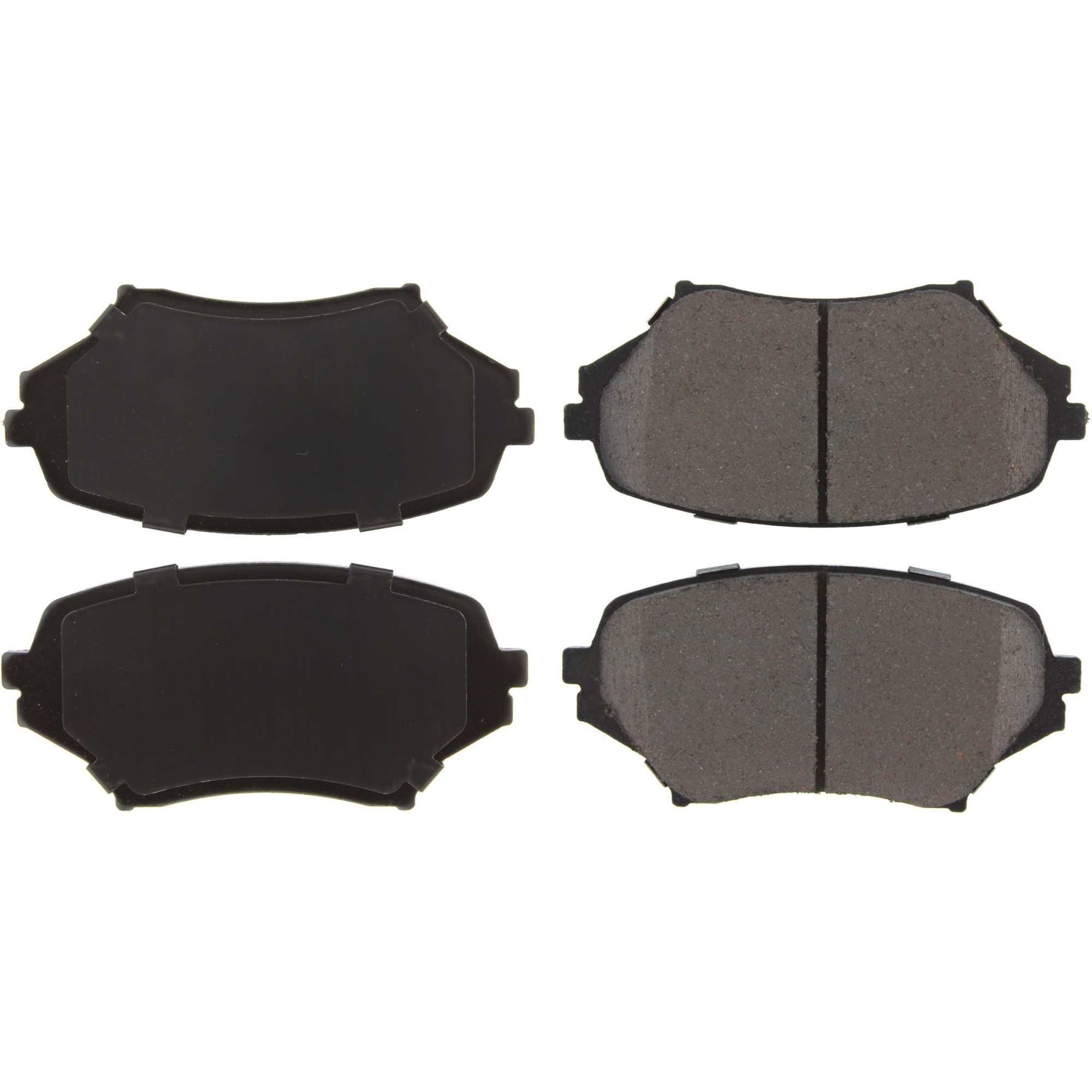 Centric Parts Disc Brake Pad Set Posi Quiet Ceramic with Shimmed for 2006-2015 Mazda MX-5 105.11790