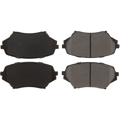 Centric Parts Disc Brake Pad Set Posi Quiet Ceramic with Shimmed for 2006-2015 Mazda MX-5 105.11790