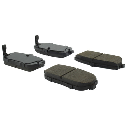 Centric Parts Disc Brake Pad Set Posi Quiet Ceramic with Shims and Hardware for Fiat 124 Spider 2020-2017 Mazda MX-5 2008-2006 MX-5 2020-2010 MX-5 Miata 2020-2006 105.11800