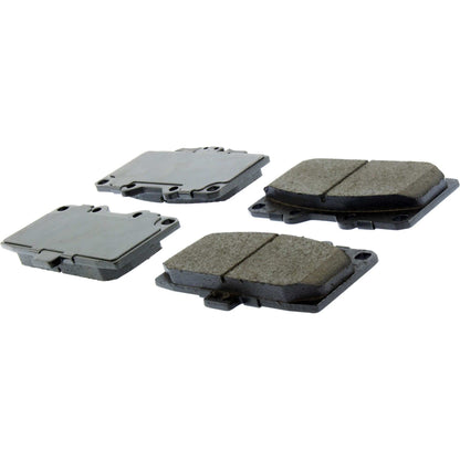 Centric Parts Disc Brake Pad Set Posi Quiet Ceramic with Shims and Hardware for 2006-2007 Subaru Impreza 105.11820