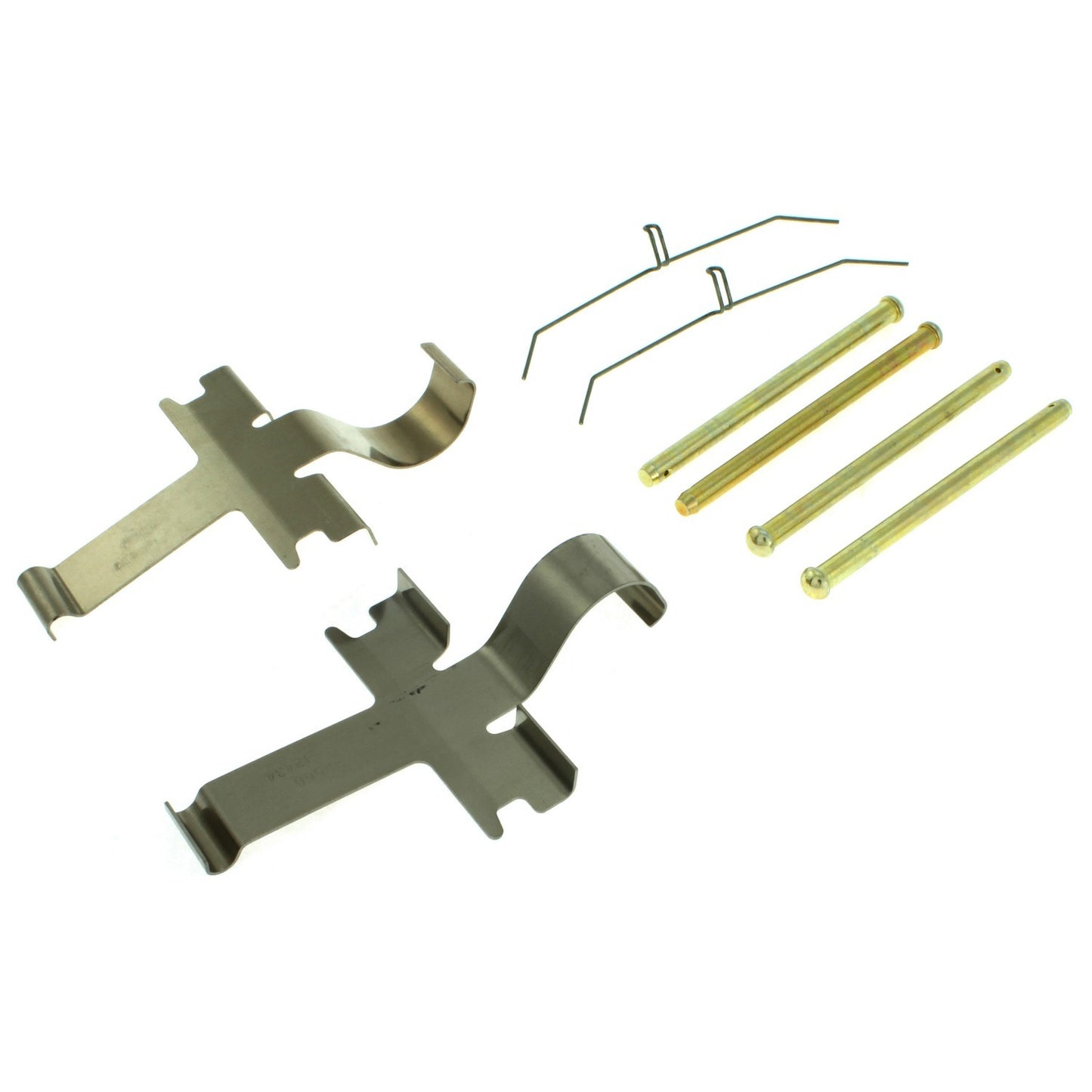 Centric Parts Disc Brake Pad Set Posi Quiet Ceramic with Shims and Hardware for 2006-2007 Subaru Impreza 105.11820