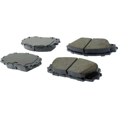 Centric Parts Disc Brake Pad Set Posi Quiet Ceramic with Shimmed for 2013 Scion iQ Toyota Yaris 2006-2018 105.11840