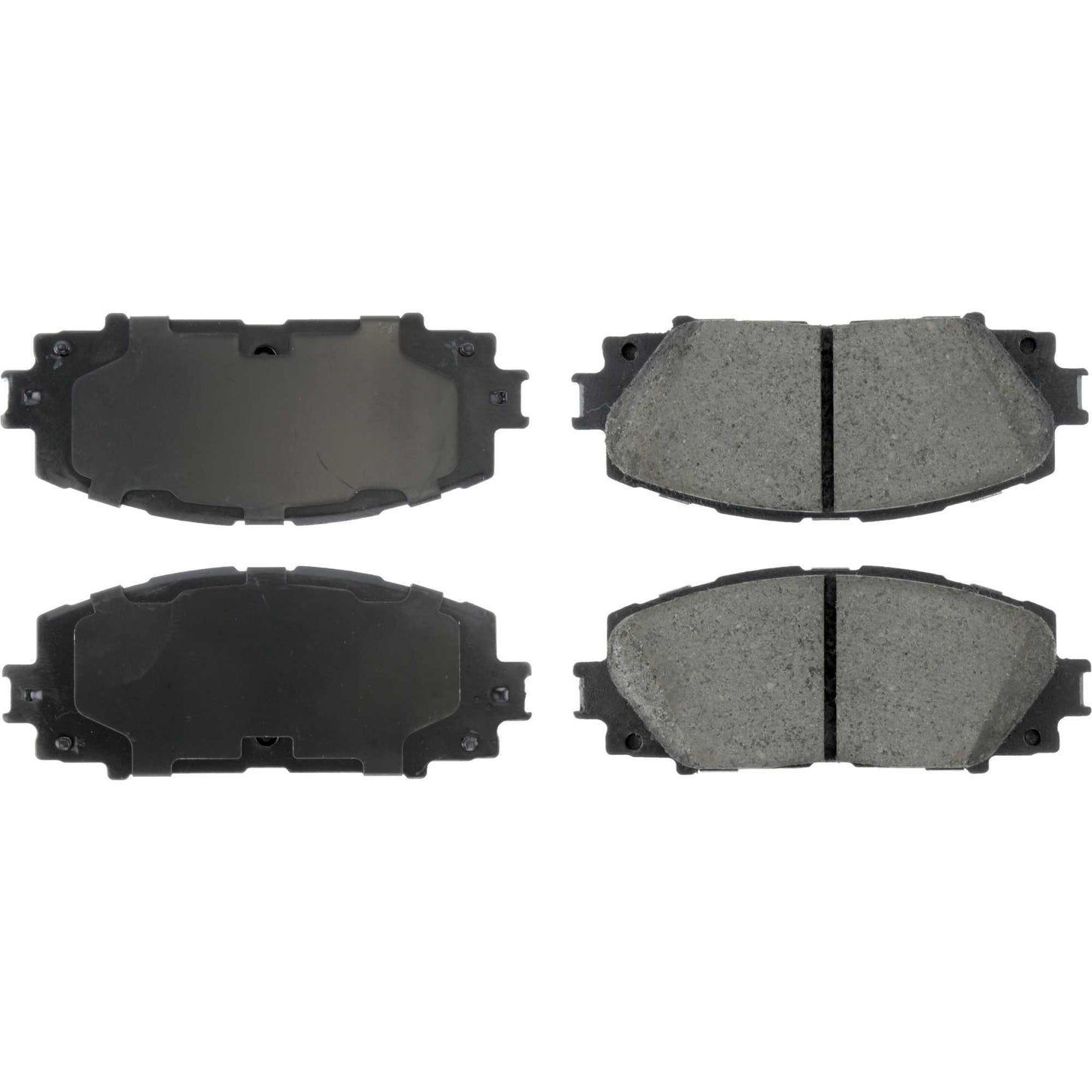 Centric Parts Disc Brake Pad Set Posi Quiet Ceramic with Shimmed for 2013 Scion iQ Toyota Yaris 2006-2018 105.11840