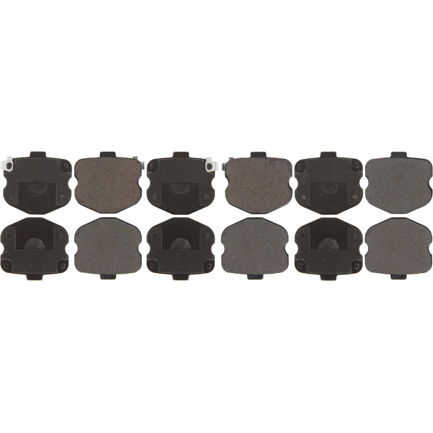 Centric Parts Disc Brake Pad Set Posi Quiet Ceramic with Shims for 2006-2013 Chevrolet Corvette 105.11850
