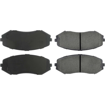 Centric Parts Disc Brake Pad Set Posi Quiet Ceramic with Shimmed for 2006-2013 Suzuki Grand Vitara 105.11880
