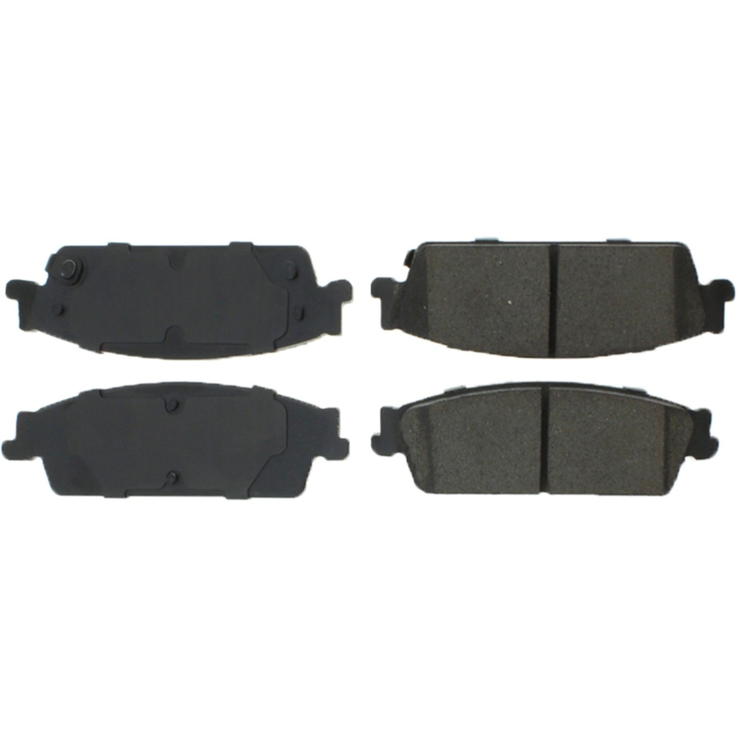 Centric Parts Disc Brake Pad Set Posi Quiet Ceramic with Shimmed for 2007-2014 Cadillac Escalade Chevrolet Avalanche Silverado Suburban Tahoe GMC Sierra Yuko 105.11940