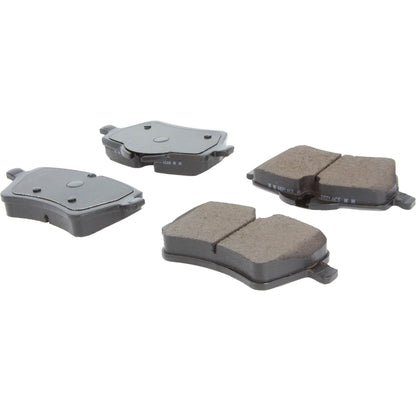Centric Parts Disc Brake Pad Set Posi Quiet Ceramic with Shims and Hardware for 2006-2015 Mini Cooper, 2011-2016 Cooper Countryman, 2013-2016 Cooper Paceman 105.12040