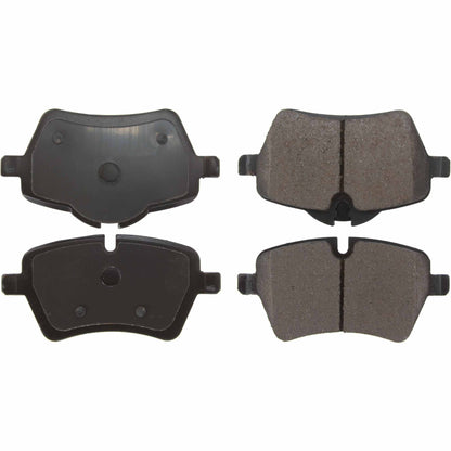Centric Parts Disc Brake Pad Set Posi Quiet Ceramic with Shims and Hardware for 2006-2015 Mini Cooper, 2011-2016 Cooper Countryman, 2013-2016 Cooper Paceman 105.12040