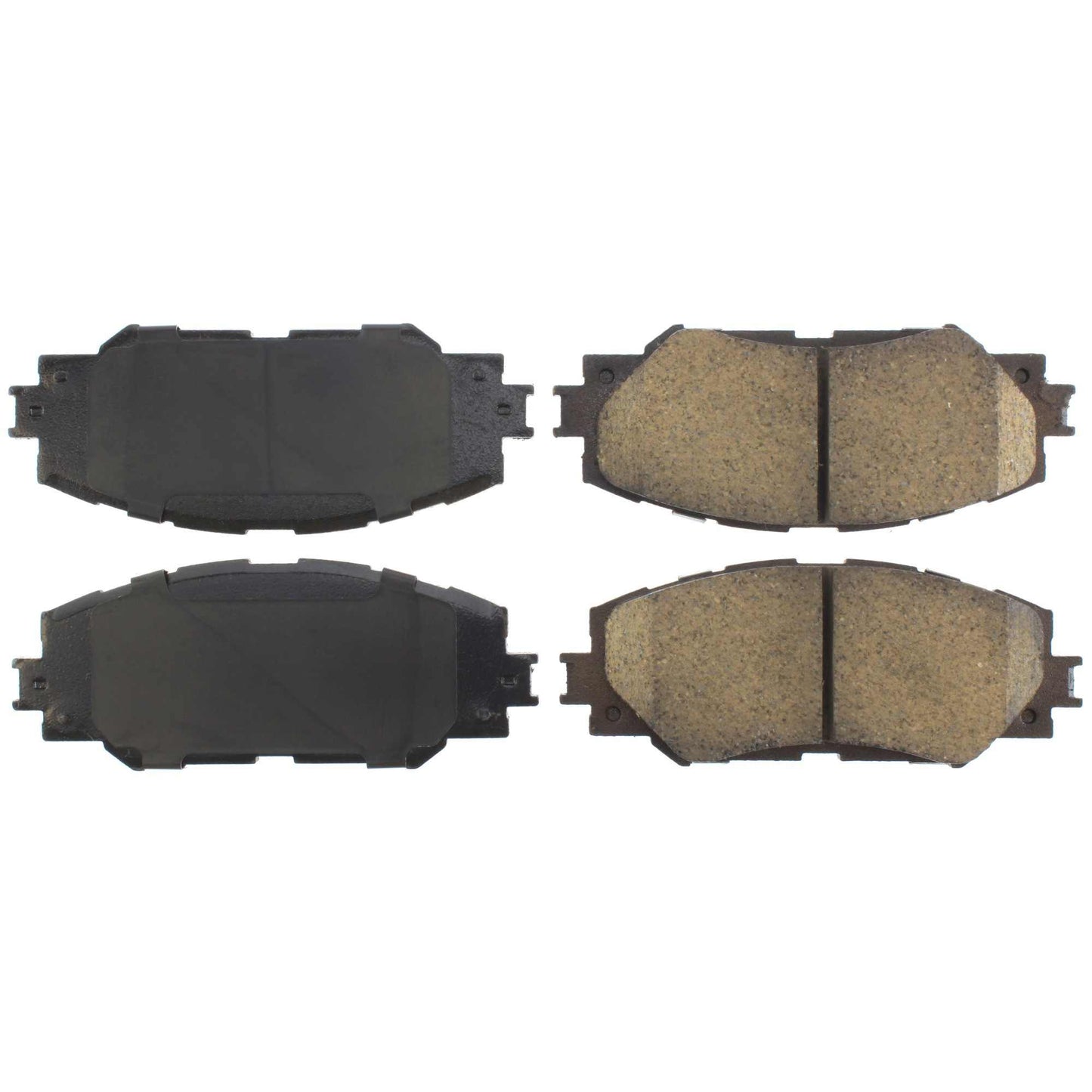Centric Parts Disc Brake Pad Set Posi Quiet Ceramic with Shims for 2010-2019 Lexus HS250h, Pontiac Vibe, Scion xB, Toyota Corolla, RAV4 105.12100