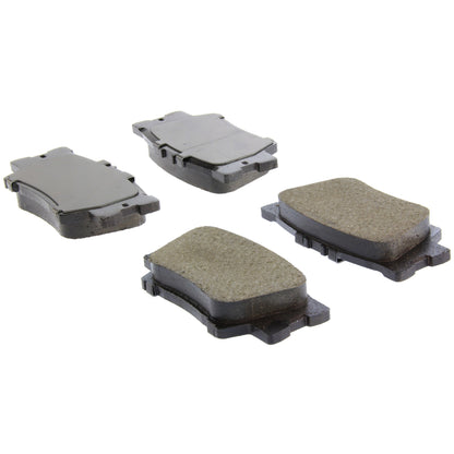 Centric Parts Disc Brake Pad Set Posi Quiet Ceramic with Shims for 2007-2023 Toyota Camry