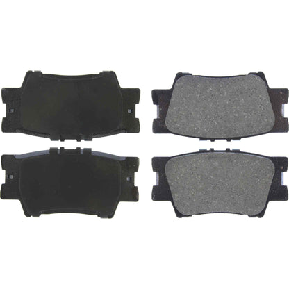 Centric Parts Disc Brake Pad Set Posi Quiet Ceramic with Shims for 2007-2023 Toyota Camry