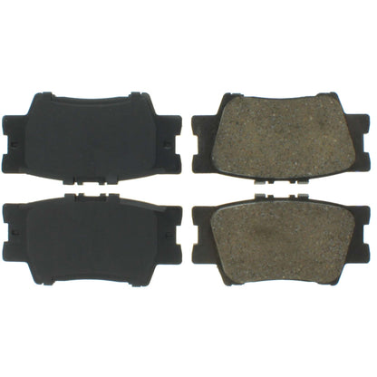 Centric Parts Disc Brake Pad Set Posi Quiet Ceramic with Shims for 2006-2018 Toyota RAV4 105.12121