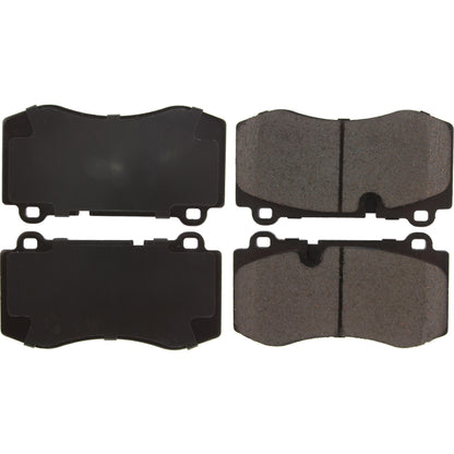 Centric Parts Disc Brake Pad Set Posi Quiet Ceramic with Shims for 2007-2014 Mercedes-Benz CL550 CL600 S350 S400 S450 S550 S600 SL550 105.12230