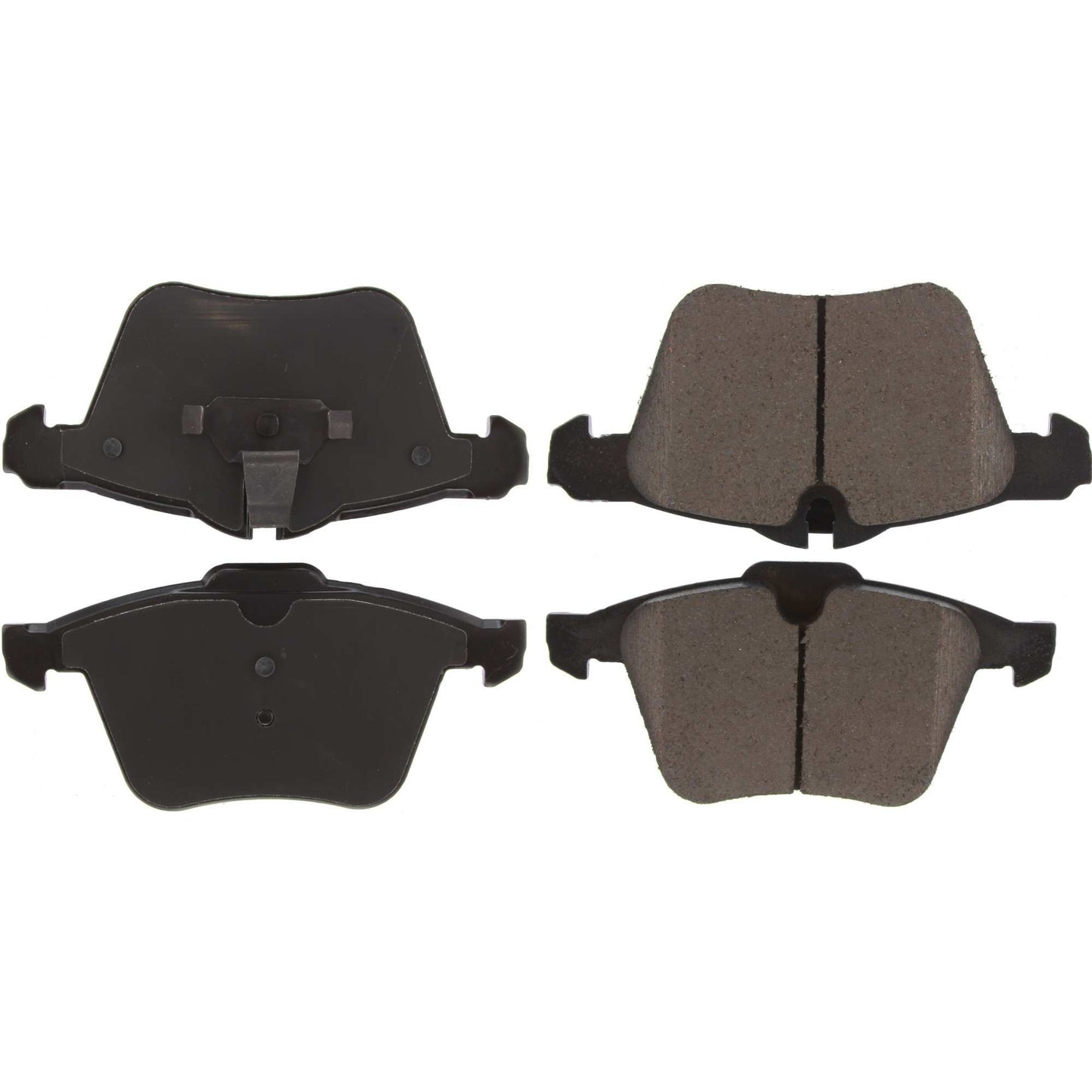 Centric Parts Disc Brake Pad Set Posi Quiet Ceramic with Shims for Jaguar Super V8 2009-2006 105.12400