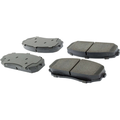 Centric Parts Disc Brake Pad Set Posi Quiet Ceramic with Shims for Ford Edge 2014-2007 Lincoln MKX 2015-2007 Mazda CX‑5 2022-2021 CX‑7 2012-2007 CX‑9 2022-2007 105.12580