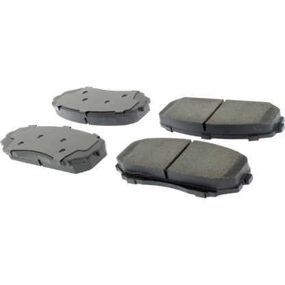 Centric Parts Disc Brake Pad Set Posi Quiet Ceramic with Shims for Ford Edge 2014-2007 Lincoln MKX 2015-2007 Mazda CX‑5 2022-2021 CX‑7 2012-2007 CX‑9 2022-2007 105.12580