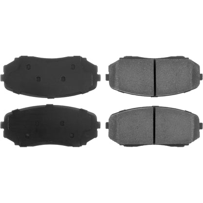 Centric Parts Disc Brake Pad Set Posi Quiet Ceramic with Shims for Ford Edge 2014-2007 Lincoln MKX 2015-2007 Mazda CX‑5 2022-2021 CX‑7 2012-2007 CX‑9 2022-2007 105.12580