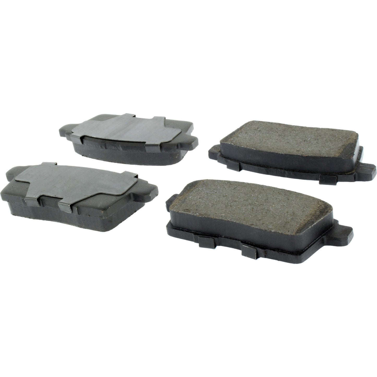 Centric Parts Disc Brake Pad Set Posi Quiet Ceramic with Shimmed for 2007-2015 Ford Edge Lincoln MKX Mazda CX‑7 CX‑9 105.12590