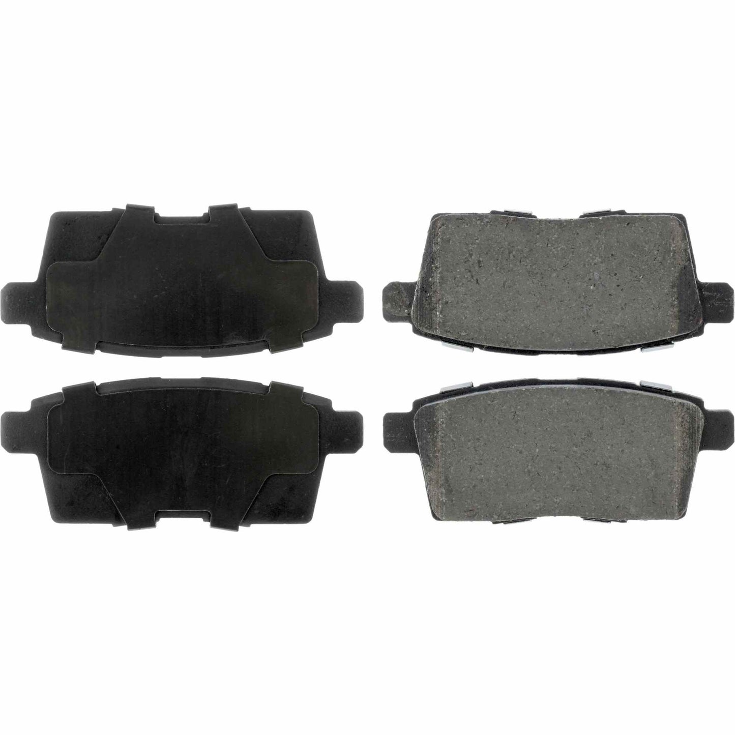 Centric Parts Disc Brake Pad Set Posi Quiet Ceramic with Shimmed for 2007-2015 Ford Edge Lincoln MKX Mazda CX‑7 CX‑9 105.12590