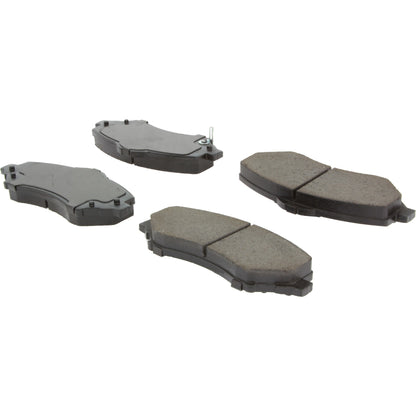 Centric Parts Disc Brake Pad Set Posi Quiet Ceramic with Shims for 2008-2016 Chrysler Town & Country, Dodge Grand Caravan