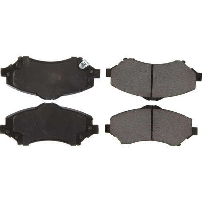 Centric Parts Disc Brake Pad Set Posi Quiet Ceramic with Shims for 2008-2016 Chrysler Town & Country, Dodge Grand Caravan