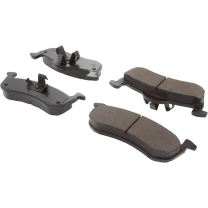Centric Parts Disc Brake Pad Set Posi Quiet Ceramic with Shimmed for 2007-2017 Ford Expedition 105.12790