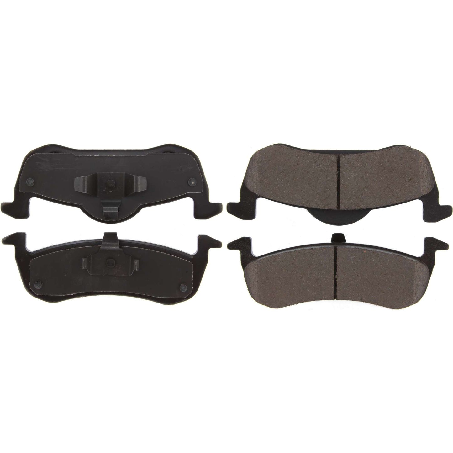 Centric Parts Disc Brake Pad Set Posi Quiet Ceramic with Shimmed for 2007-2017 Ford Expedition 105.12790