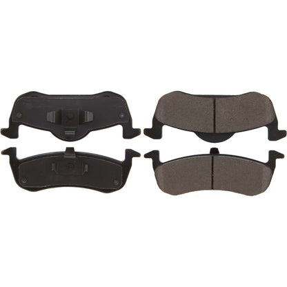Centric Parts Disc Brake Pad Set Posi Quiet Ceramic with Shimmed for 2007-2017 Ford Expedition 105.12790