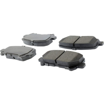Centric Parts Disc Brake Pad Set Posi Quiet Ceramic with Shims and Hardware for 2007-2013 Acura MDX, 2010-2013 ZDX, 2011-2017 Honda Odyssey, 2009-2011 Pilot 105.12810