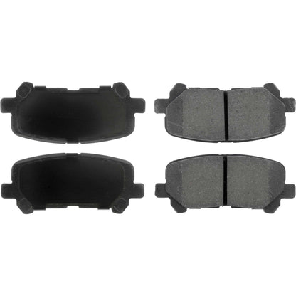 Centric Parts Disc Brake Pad Set Posi Quiet Ceramic with Shims and Hardware for 2007-2013 Acura MDX, 2010-2013 ZDX, 2011-2017 Honda Odyssey, 2009-2011 Pilot 105.12810