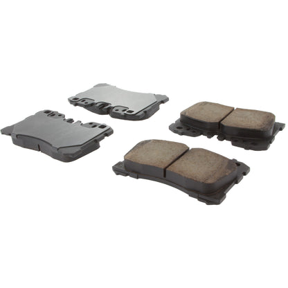Centric Parts Disc Brake Pad Set Posi Quiet Ceramic with Shims for 2007-2017 Lexus LS460, 2018-2022 Lexus LS500/LS500h, 2008-2016 Lexus LS600h, 2020-2022 Toyota Mirai 105.12820