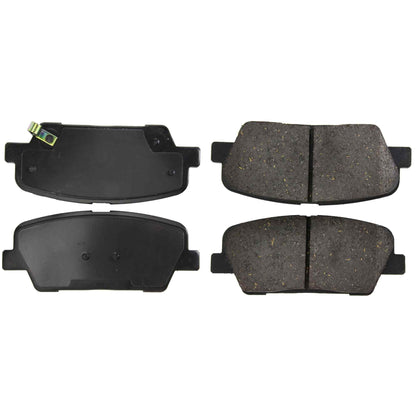 Centric Parts Disc Brake Pad Set Posi Quiet Ceramic with Shims and Hardware for 2011-2016 Hyundai Equus 105.12841