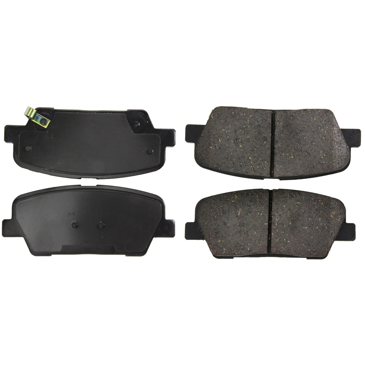 Centric Parts Disc Brake Pad Set Posi Quiet Ceramic with Shims and Hardware for 2011-2016 Hyundai Equus 105.12841